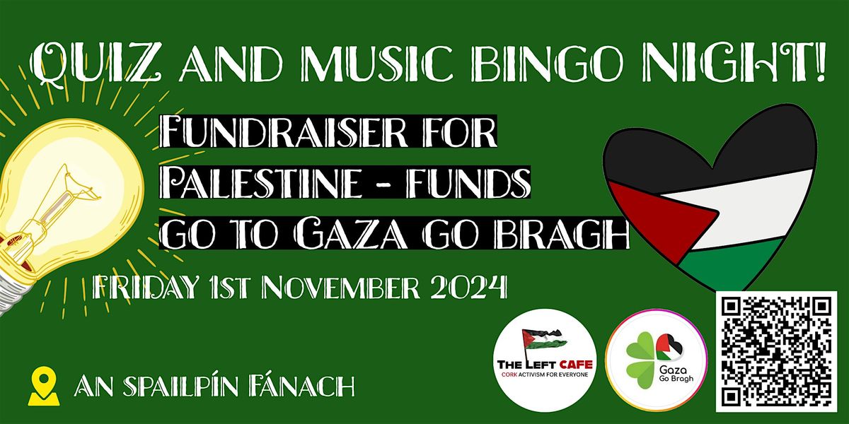 Quiz & Music Bingo Night! - Palestine Fundraiser