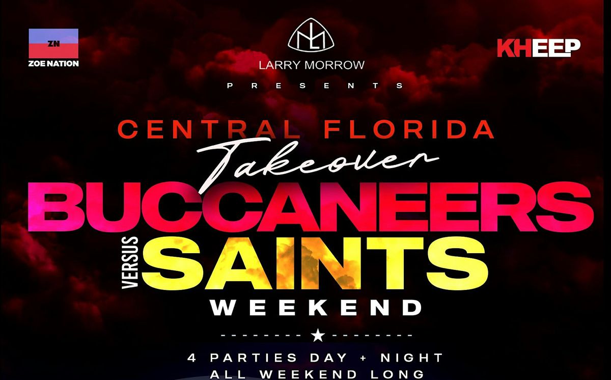 [FRI OCT 11TH - SUN OCT 13TH] SAINTS VS BUCCANEERS WEEKEND TAKEOVER!