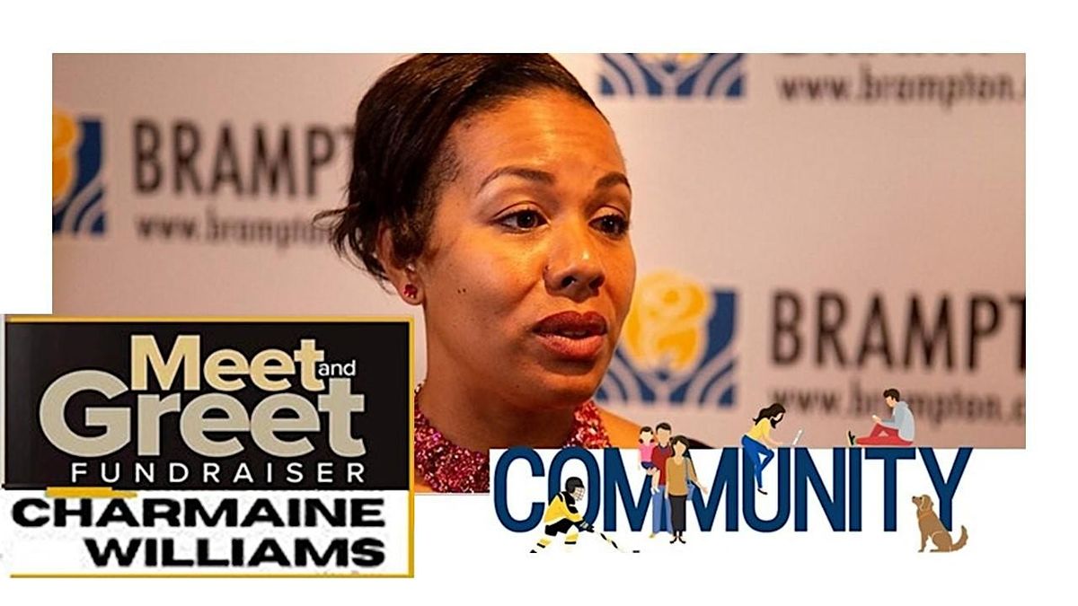 Meet & Greet with MPP Charmaine Williams