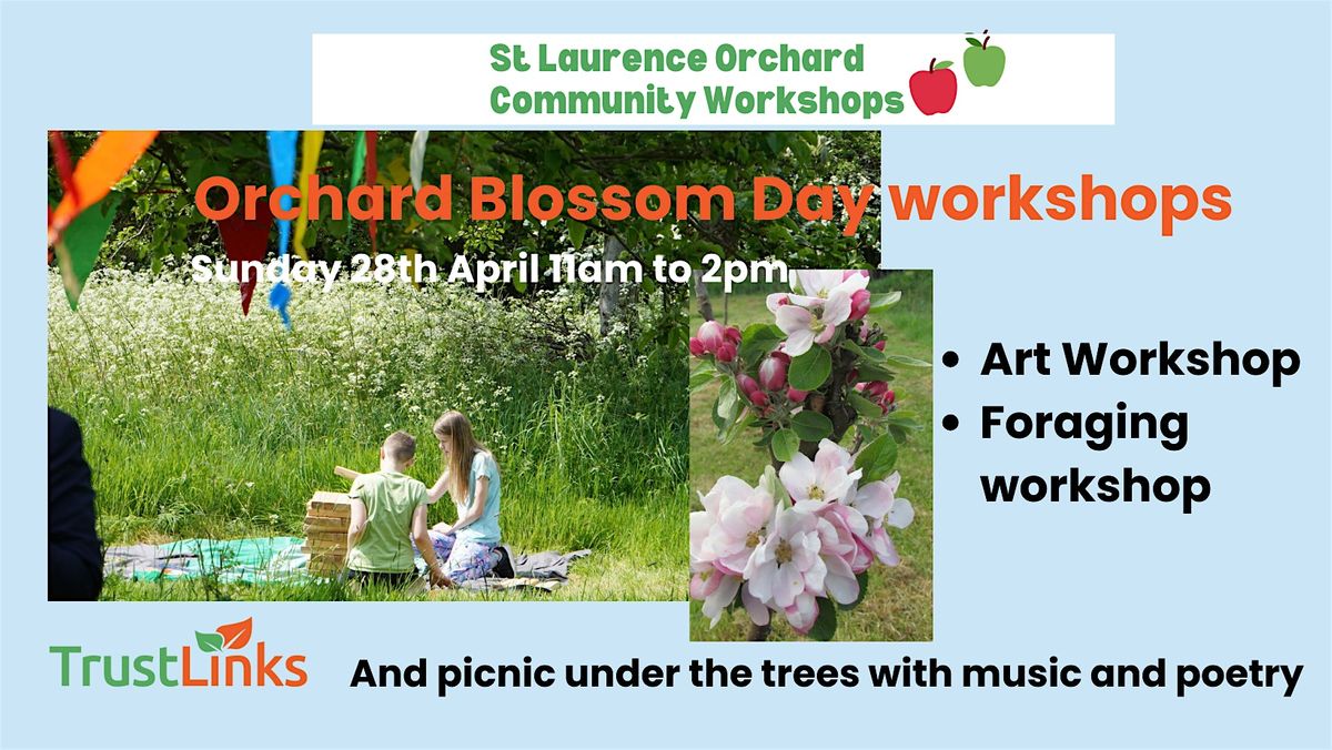 Blossom Day at St Laurence Orchard