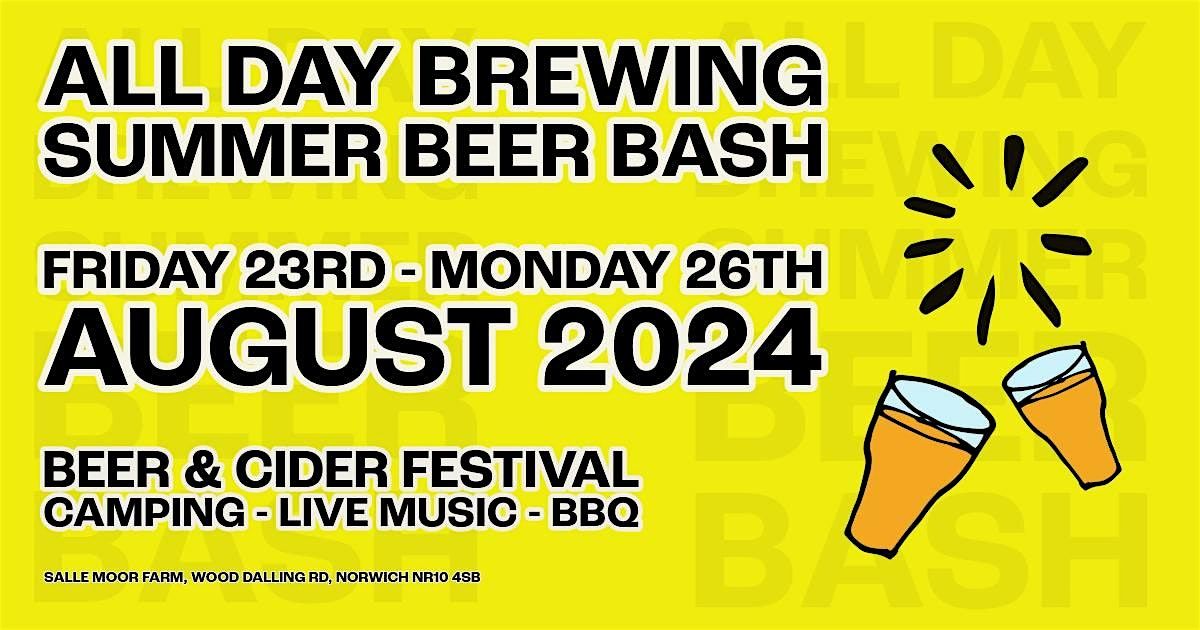ALL DAY BREWING COMPANY'S SUMMER BEER BASH