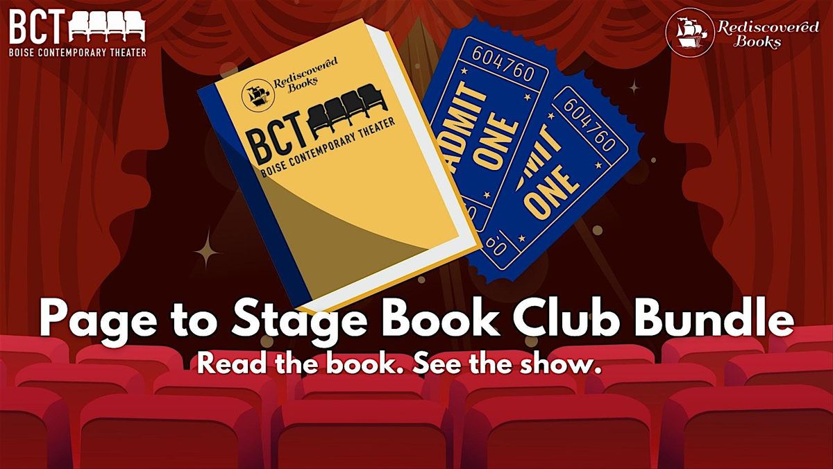 Page to Stage Book Club  - Where Books and Theatre Collide