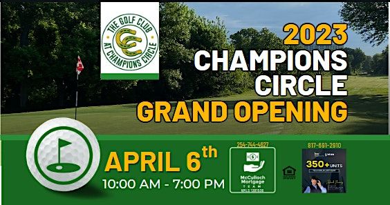 The Golf Club at Champions Circle - REGRAND OPENING