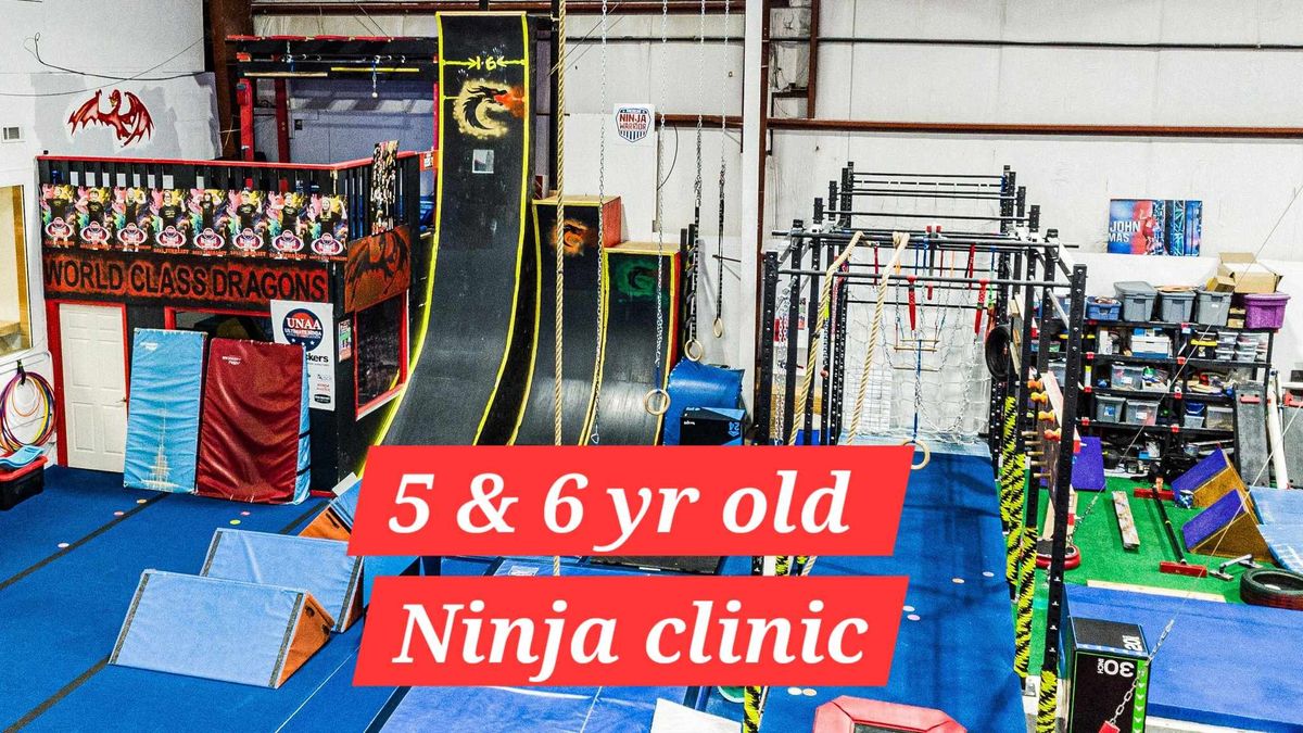 Ninja Warrior Clinic w\/Coach John - Ages 5 & 6