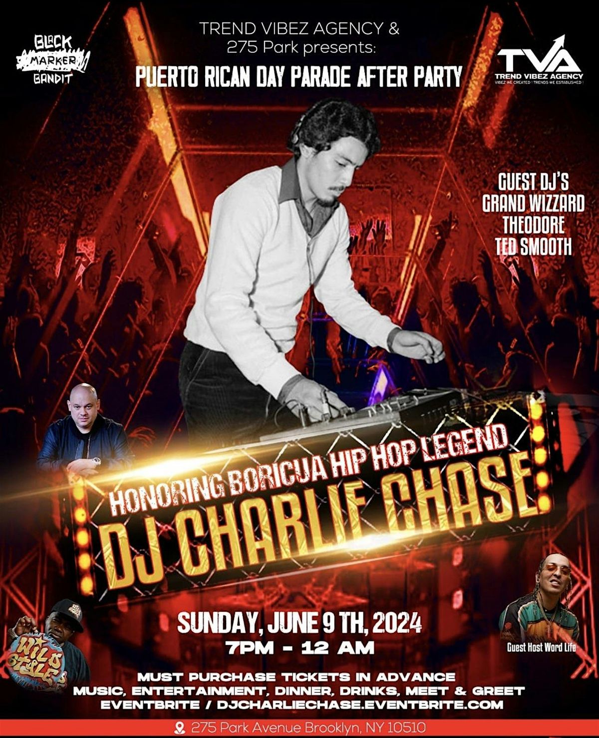 The Official DJ Charlie Chase Puerto Rican Day Parade After Party!, 275 ...
