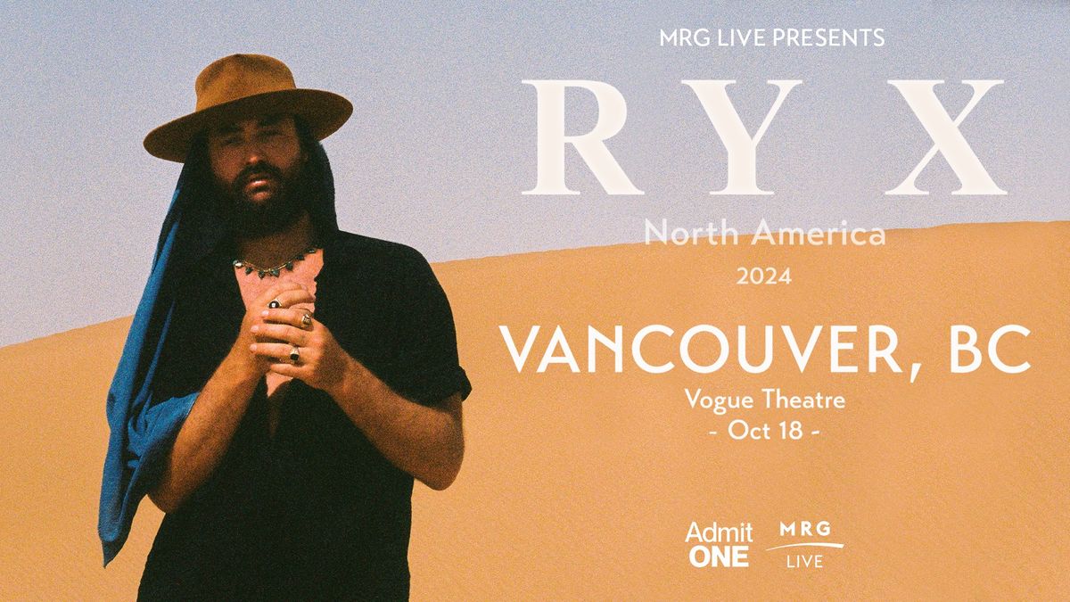 RY X (Vancouver)