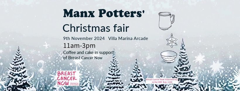 Manx Potters' Christmas Fair 9 Nov 2024