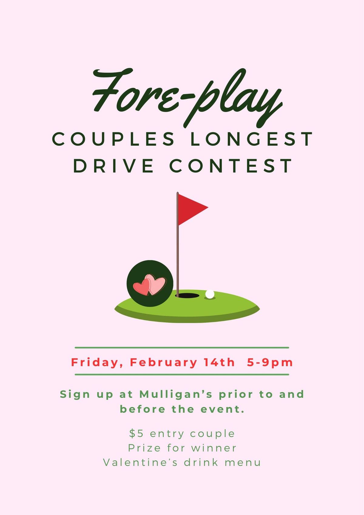 Fore-play Couples Longest Drive Contest