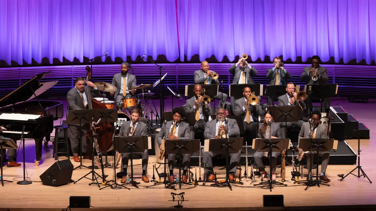 Jazz At Lincoln Center Orchestra, Wynton Marsalis in Houston