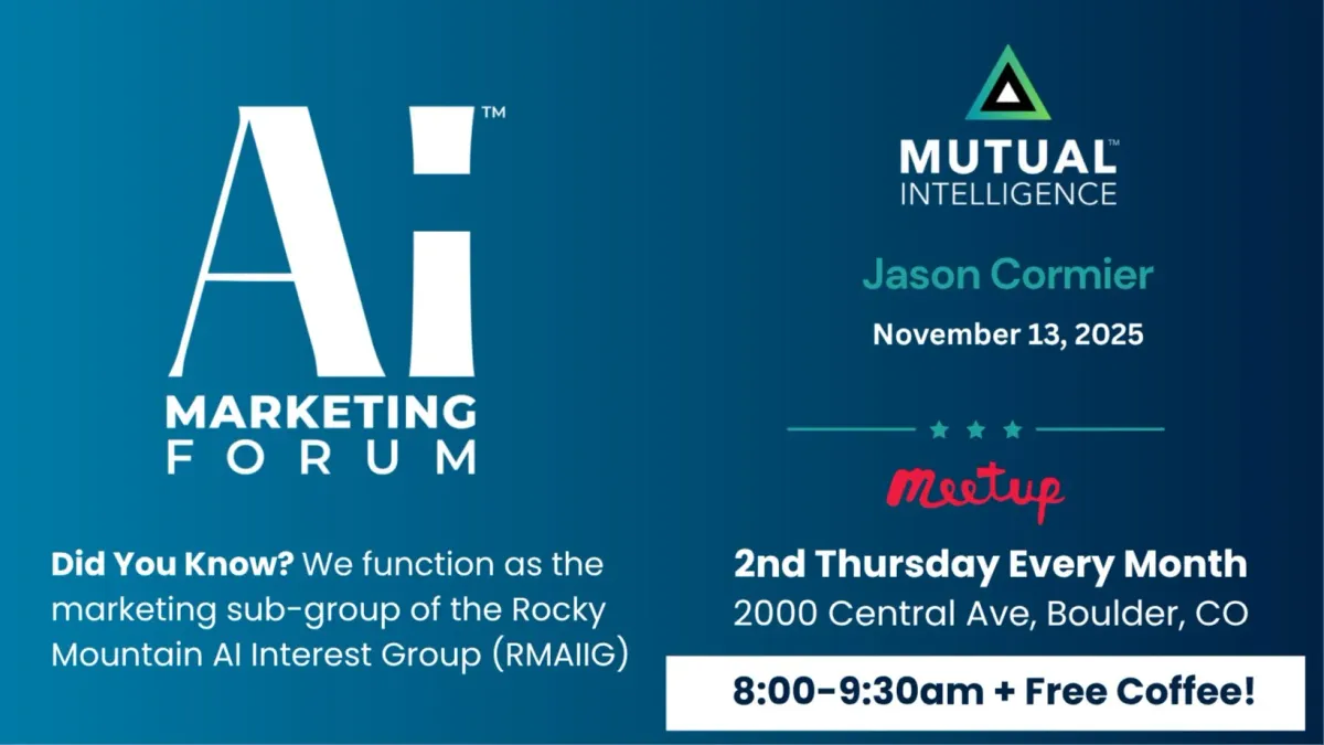 November Meetup - AI Marketing Forum