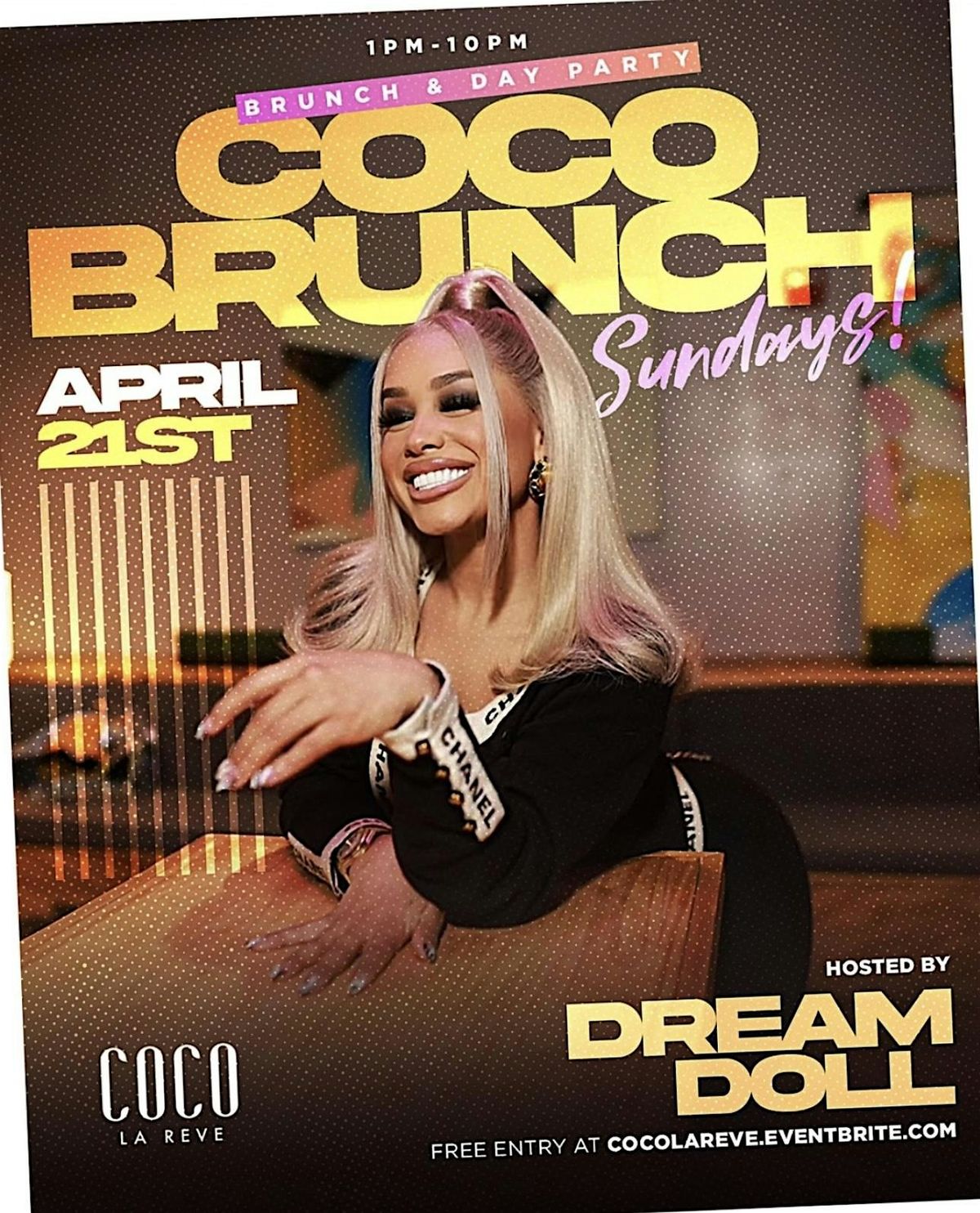 COCO SUNDAY BRUNCH HOSTED BY DREAM DOLL