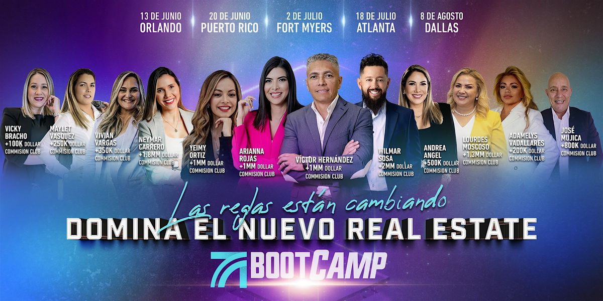 Bootcamp Domina el Nuevo Real Estate | Las reglas est\u00e1n cambiando