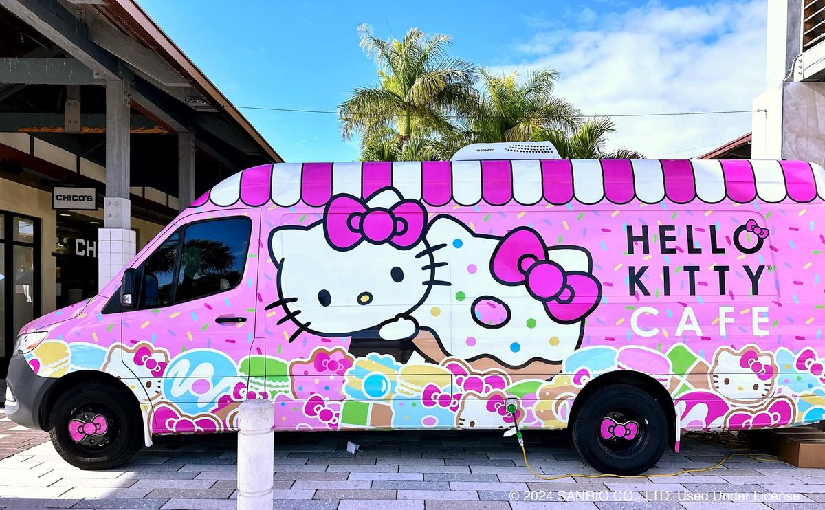 Hello Kitty Cafe Truck East - Miami Appearance