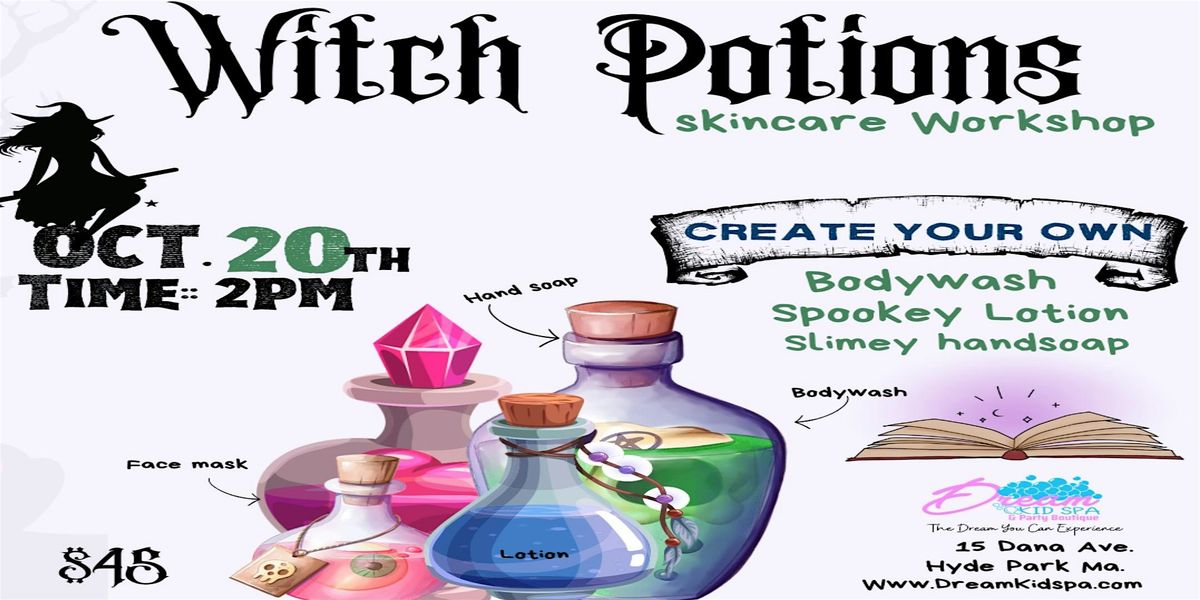 Spooky Skincare Witch Workshop