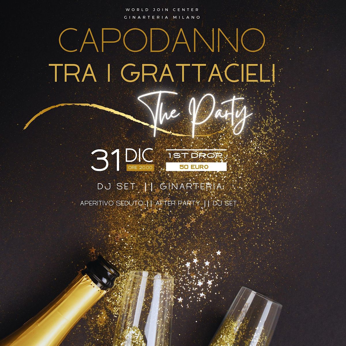 Capodanno tra i grattacieli a Milano: cena buffet e special dj set