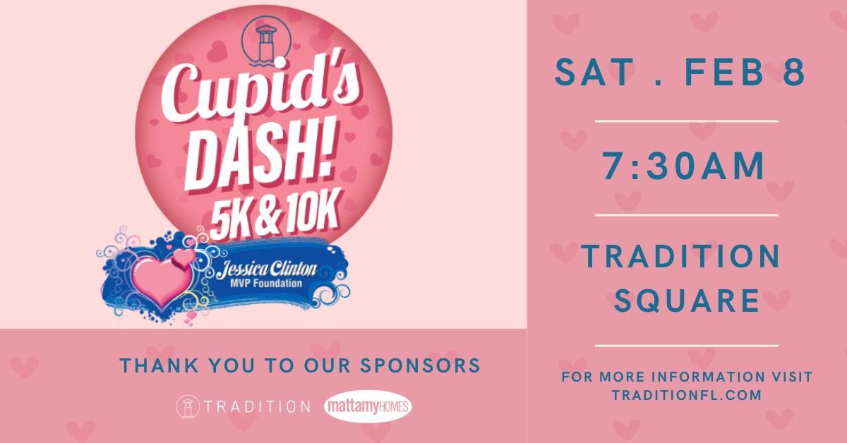 Cupid's Dash 5k & 10k in Partnership with the Jessica Clinton MVP Foundation