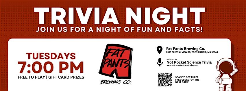 Trivia Night at Fat Pants Brewing Co.