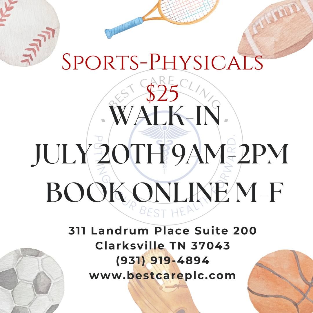 Sports Physicals 
