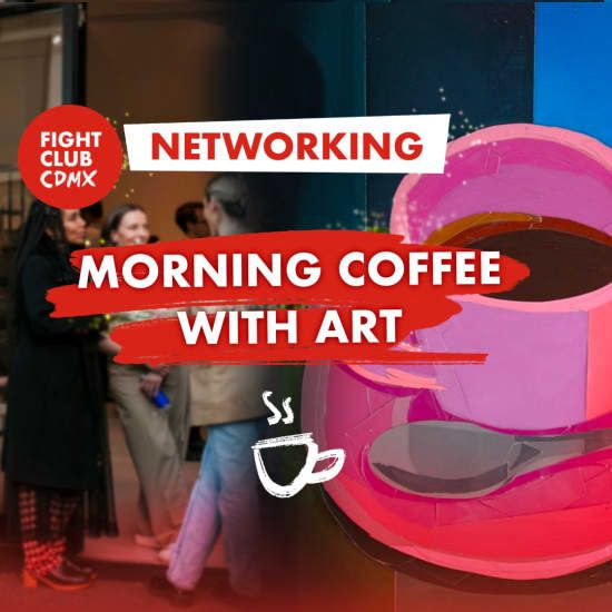 Coffee & Art Networking Event \ud83e\udd2b FIGHT CLUB \ud83e\udd2b