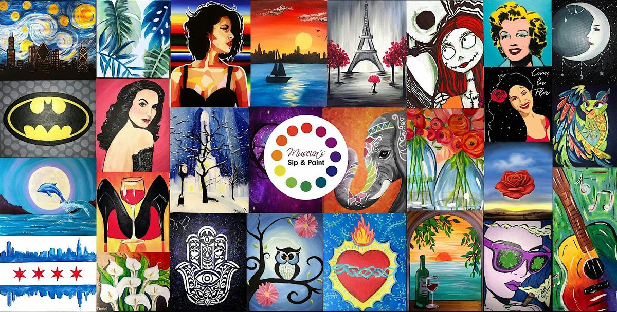 Museica's BYOB Sip & Paint OPEN class (Pick ANY painting!)