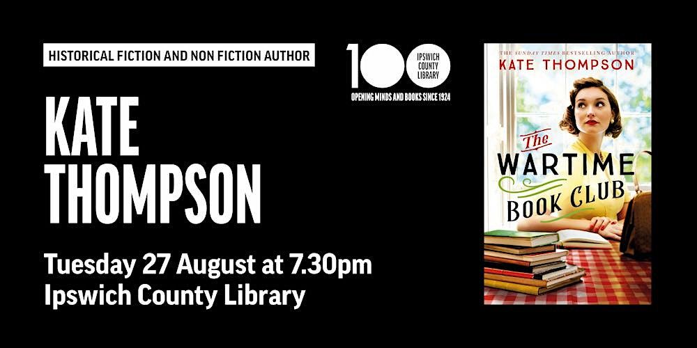 Ipswich 100 author event with Kate Thompson