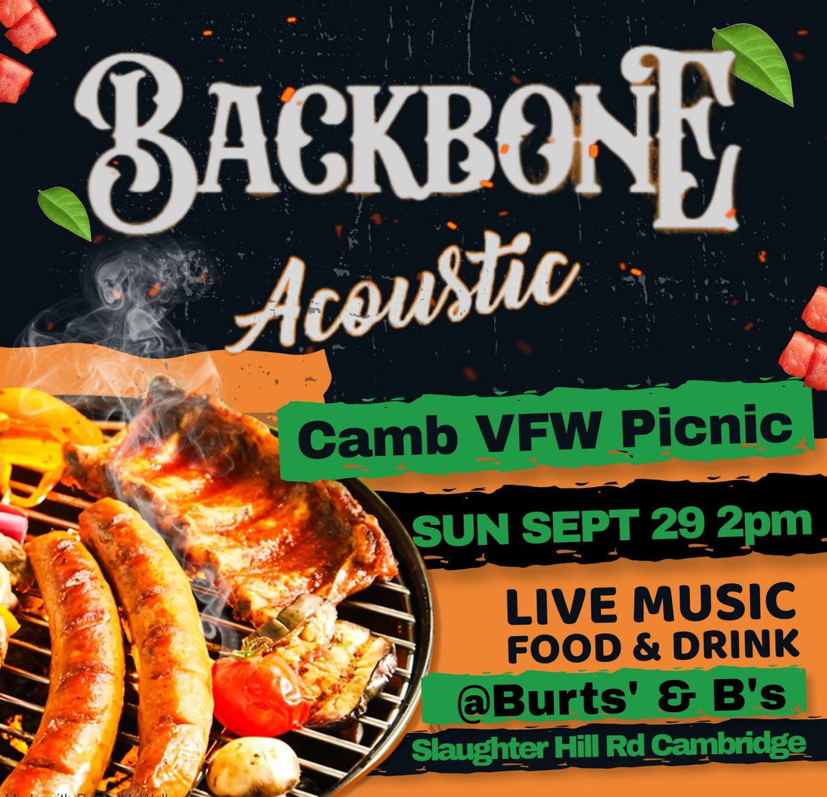 Backbone Acoustic @ Cambridge VFW Picnic