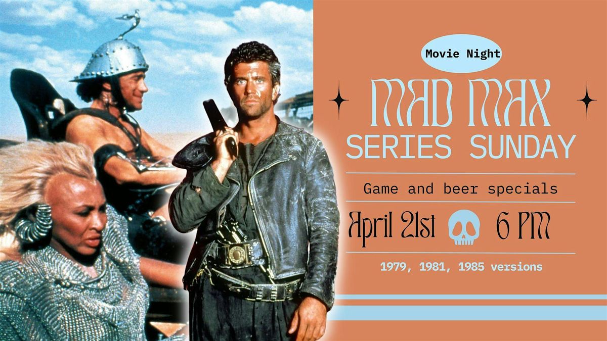Series Sunday - Mad Max 80's Versions