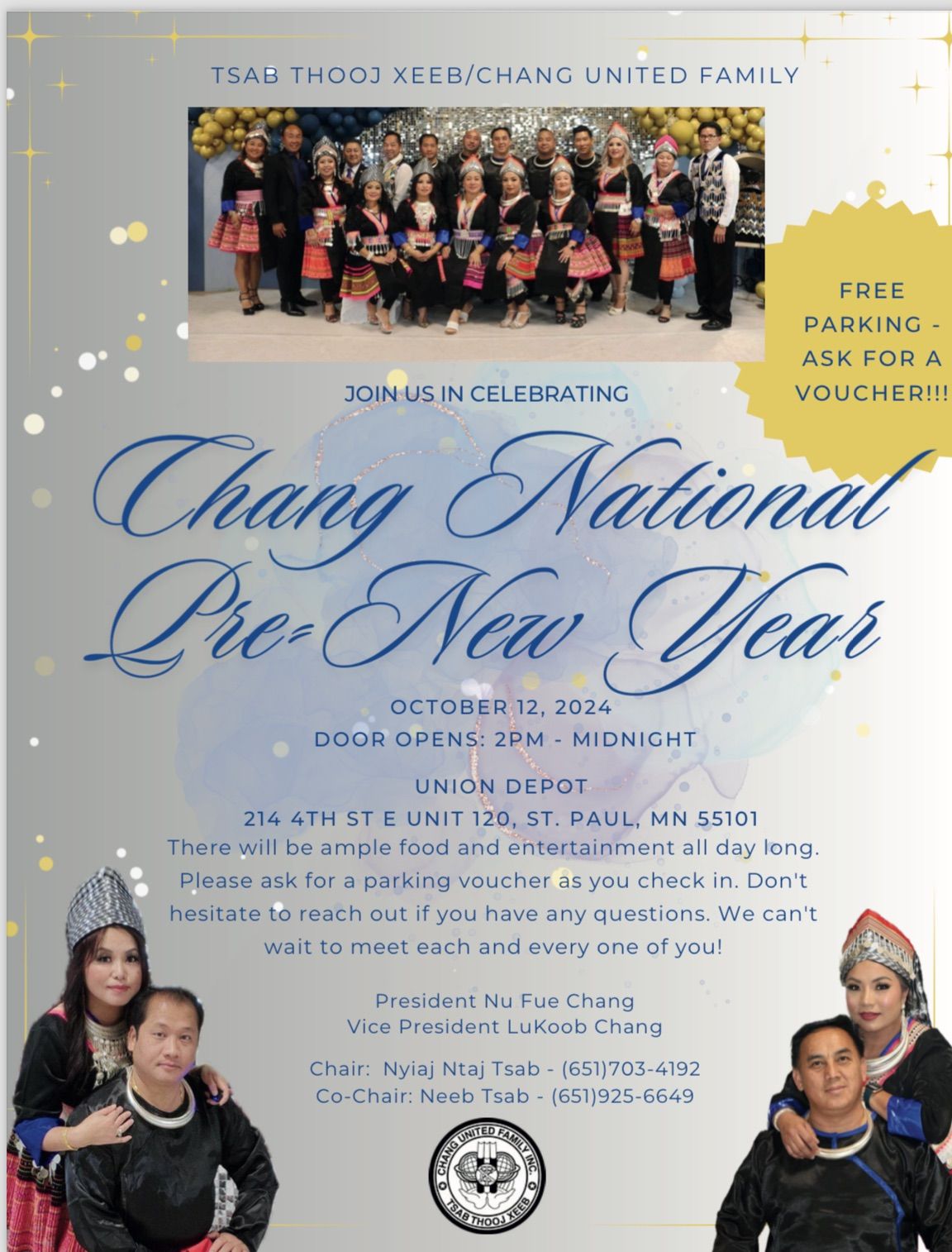 Chang United Family Inc - National Pre New Year