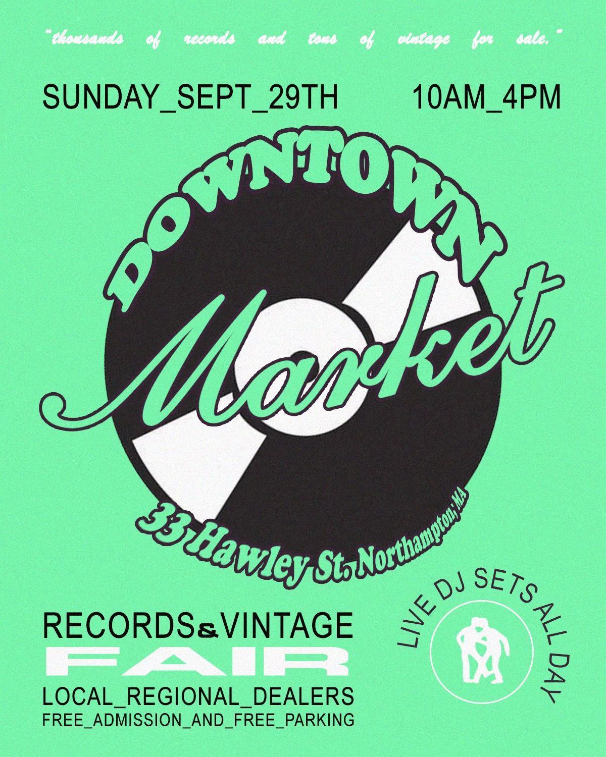 DOWNTOWN MARKET Vinyl & Vintage