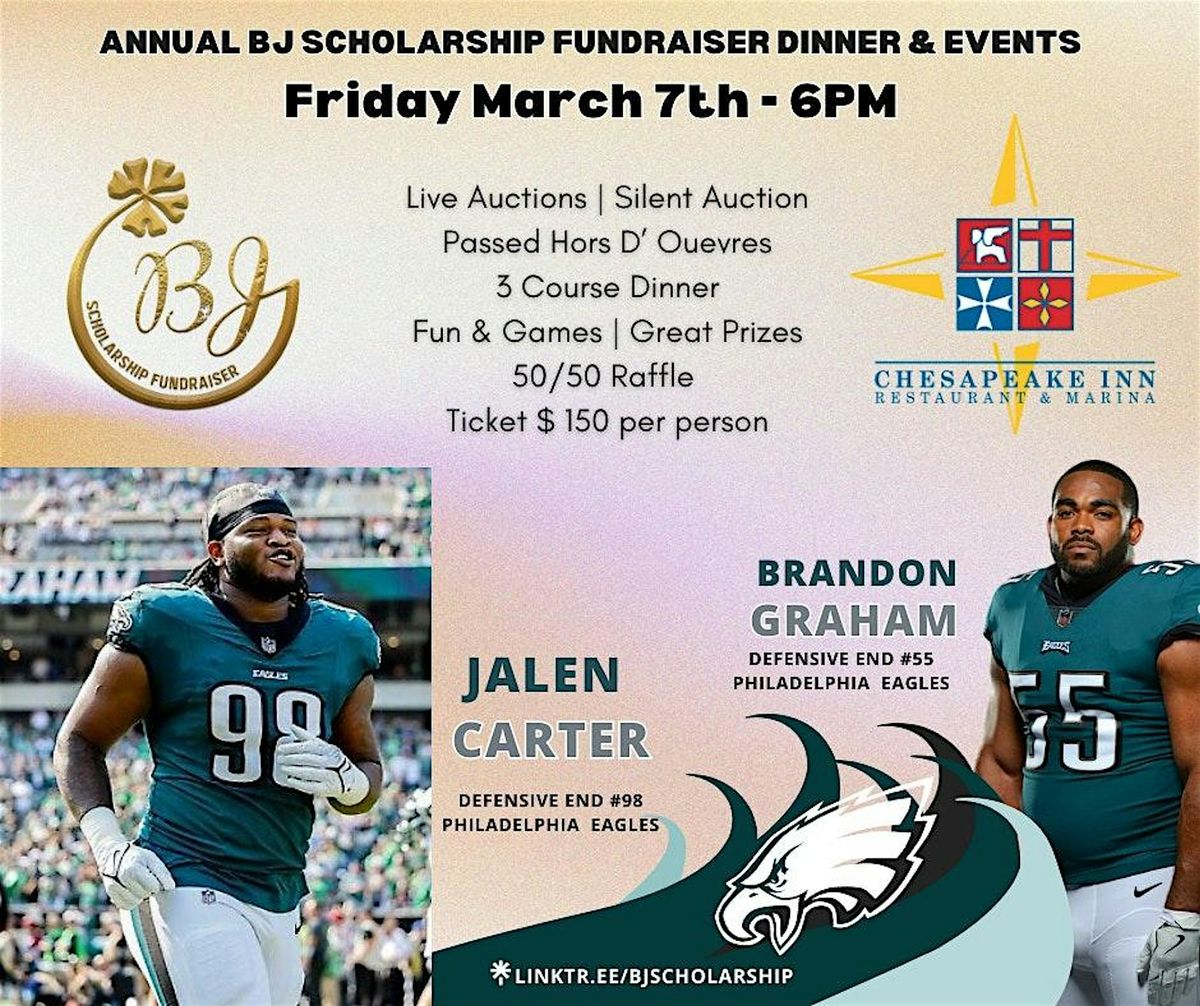 12th Annual BJ Harris Scholarship Fundraiser Dinner & Events