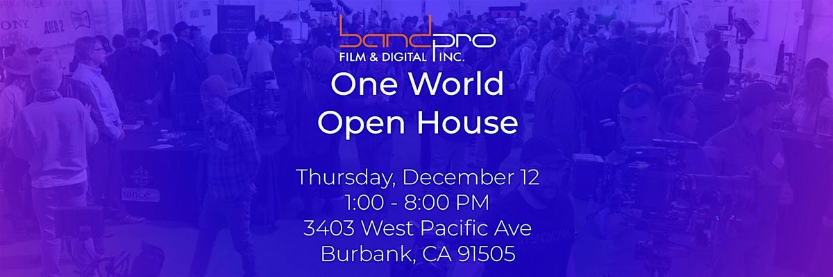 Band Pro One World Open House 2024