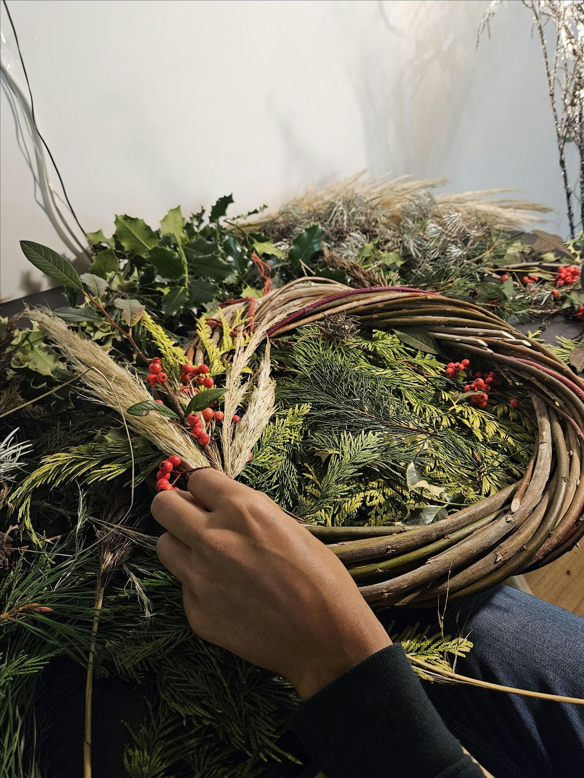 Festive Willow Wreath Workshop