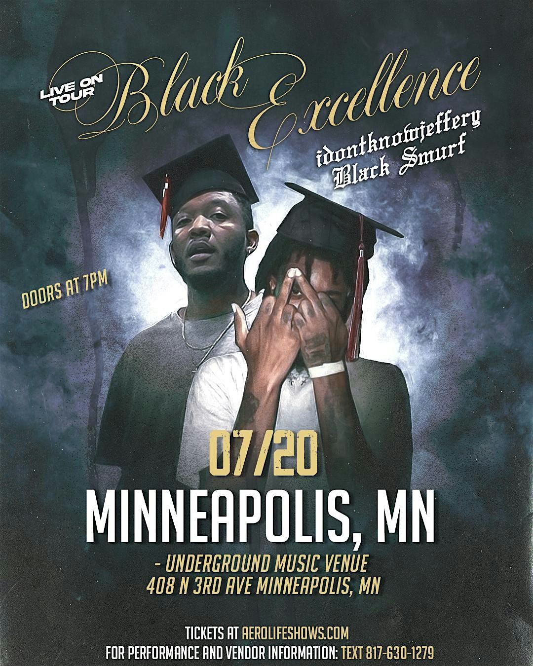 Headgxne and Viscious live in Minneapolis, MN July 20th