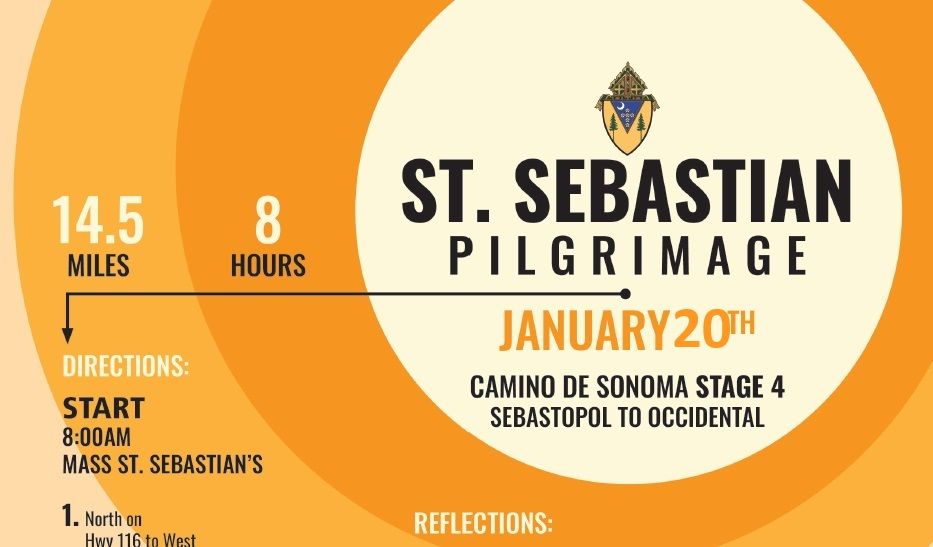 Pilgrimage St. Sebastian (Sebastopol to Occidental)