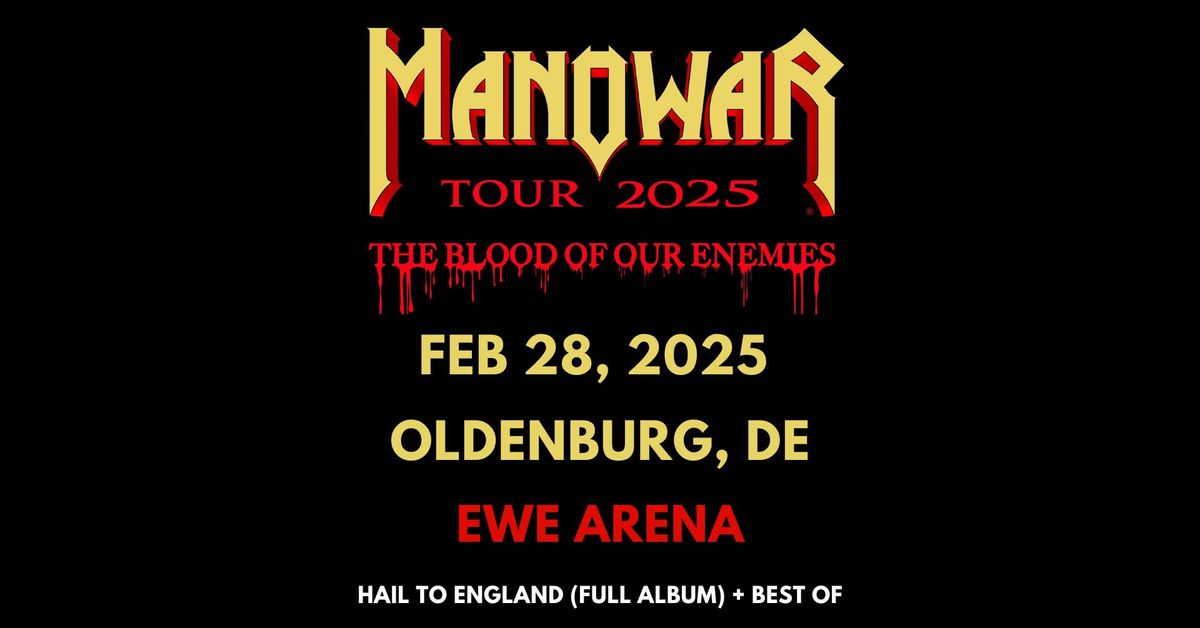  \u201cThe Blood Of Our Enemies\u201d Tour 2025 - Hail To England (full album) + Best Of