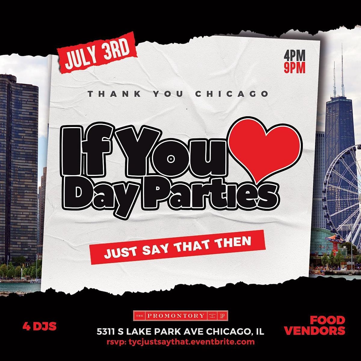 "If You Love Day Parties Then Say That"
