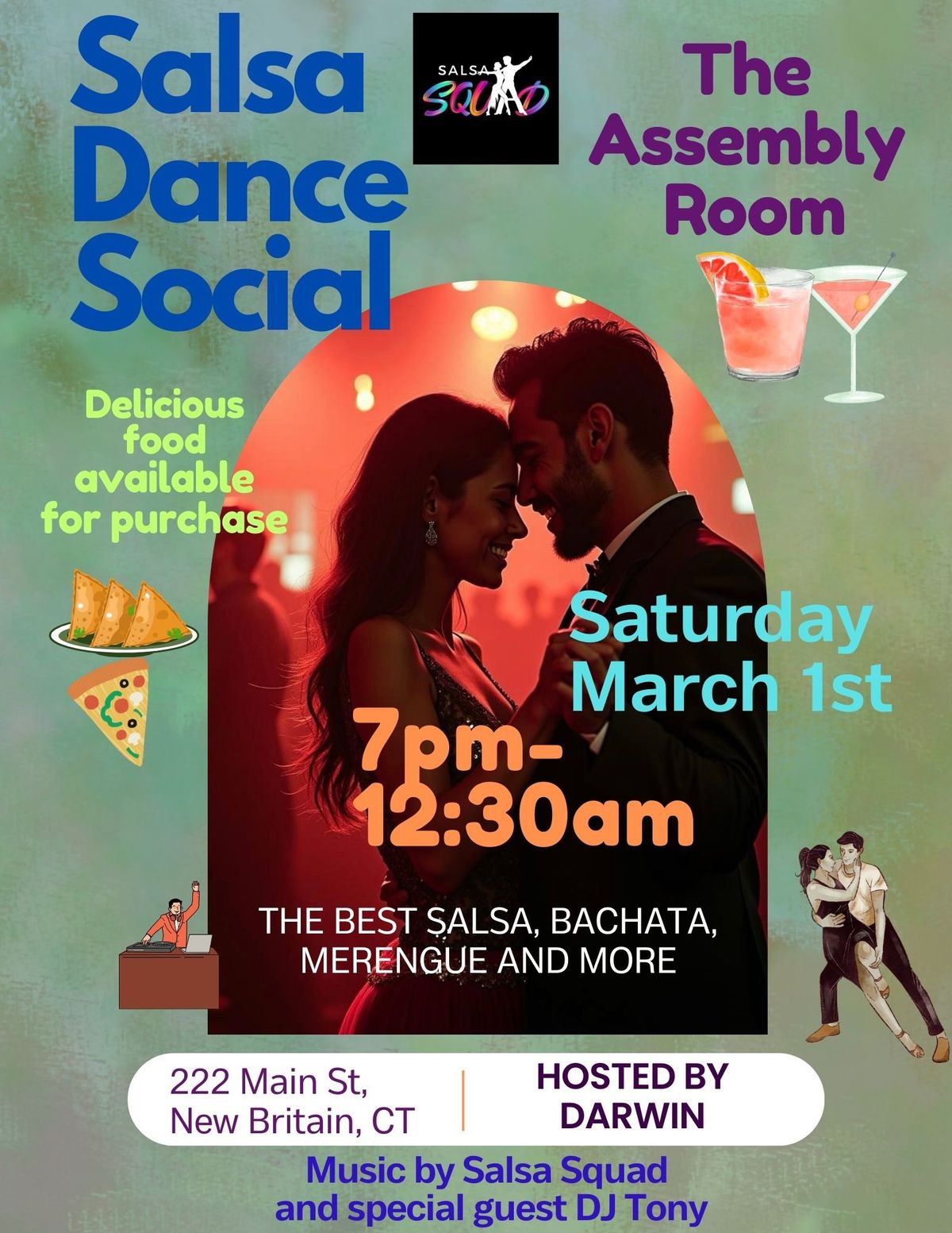 Monthly Salsa Dance Social @ The Assembly Room