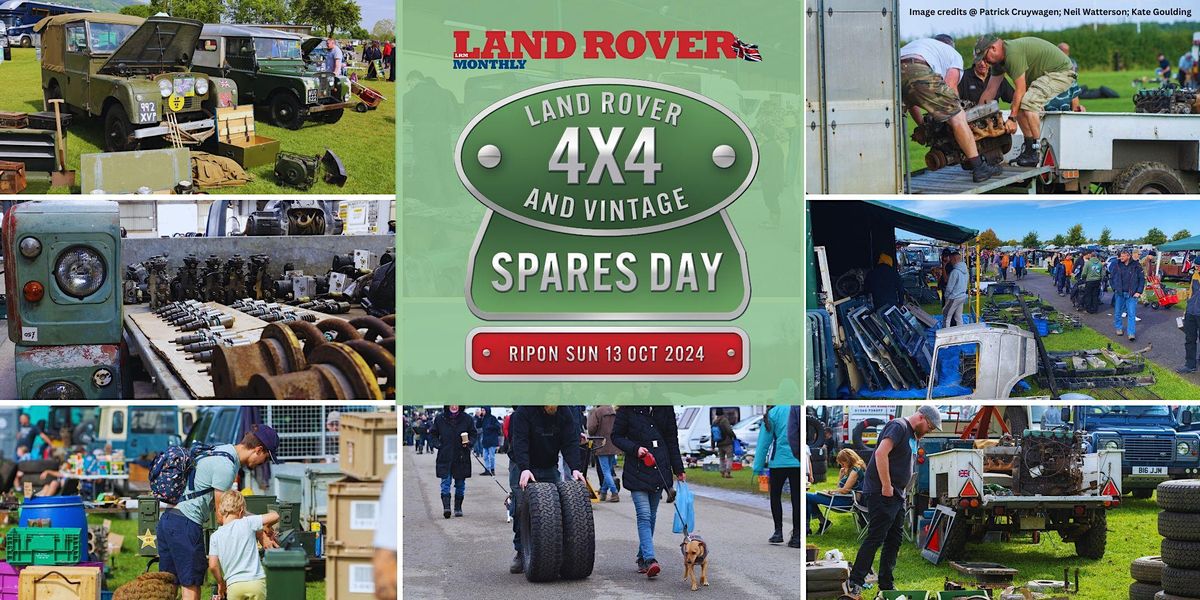 Land Rover, 4x4 and Vintage Spares Day Ripon 13 October 2024 - Trade