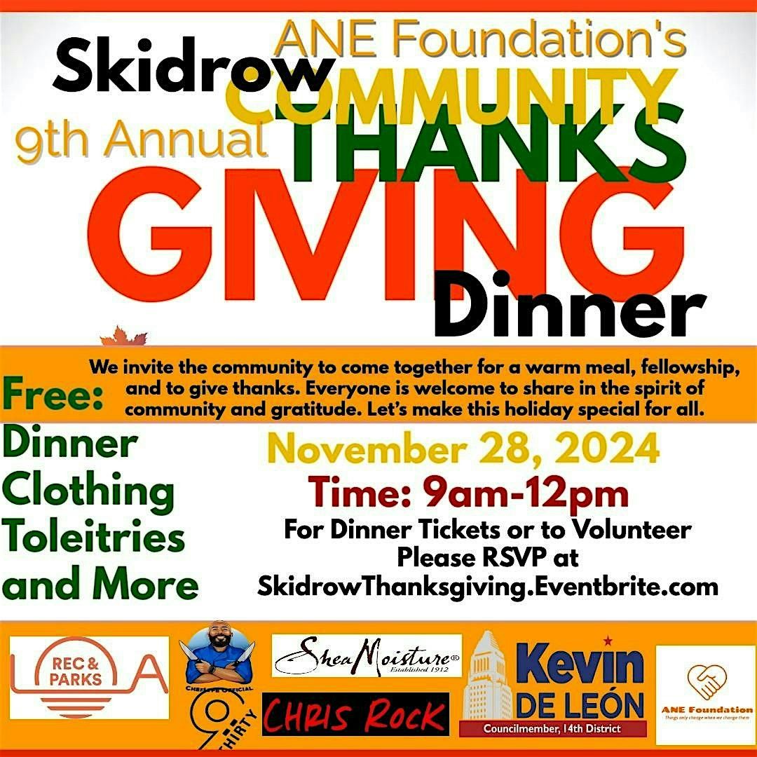 Skidrow Community Thanksgiving Dinner