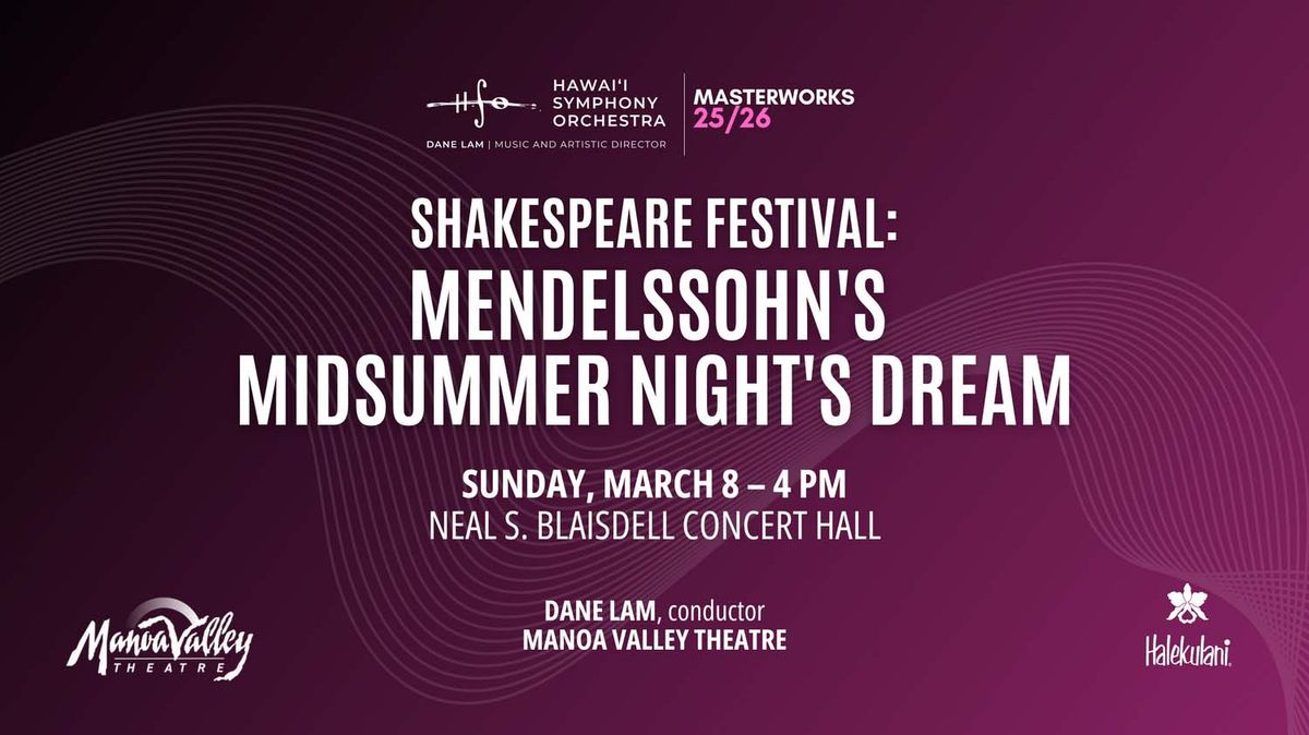 Parking Mendelssohn A Midsummer Nights Dream