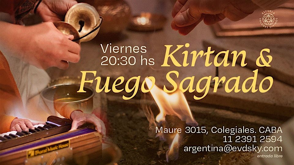 Kirtan y Fuego Sagrado