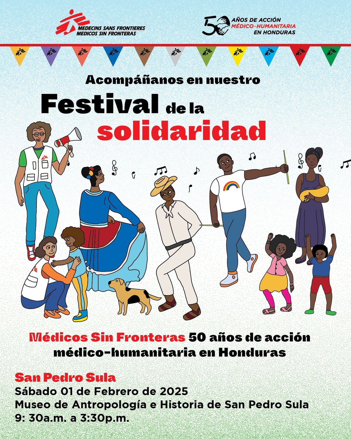 Festival de la Solidaridad en San Pedro Sula