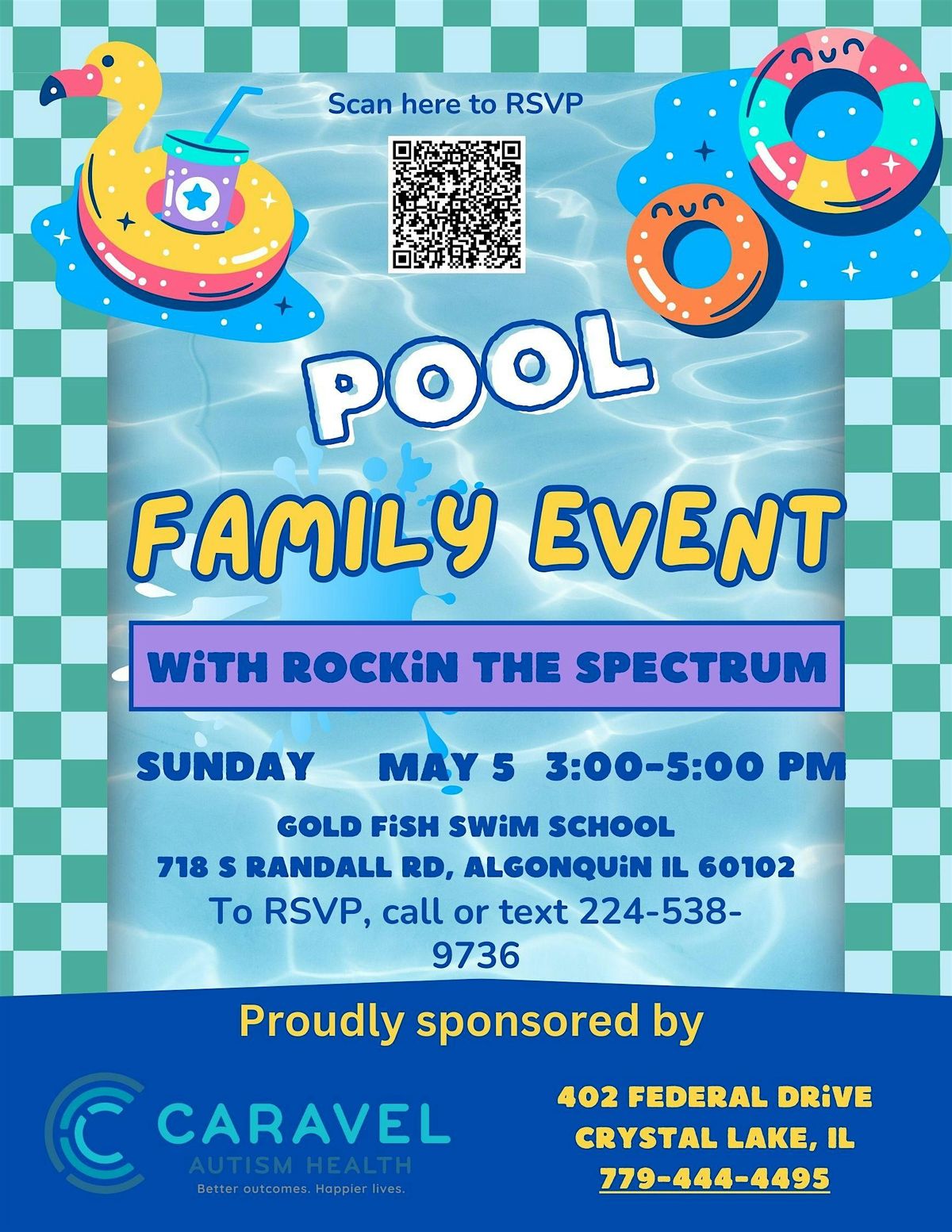 Rockin The Spectrum's Family Swimming Event