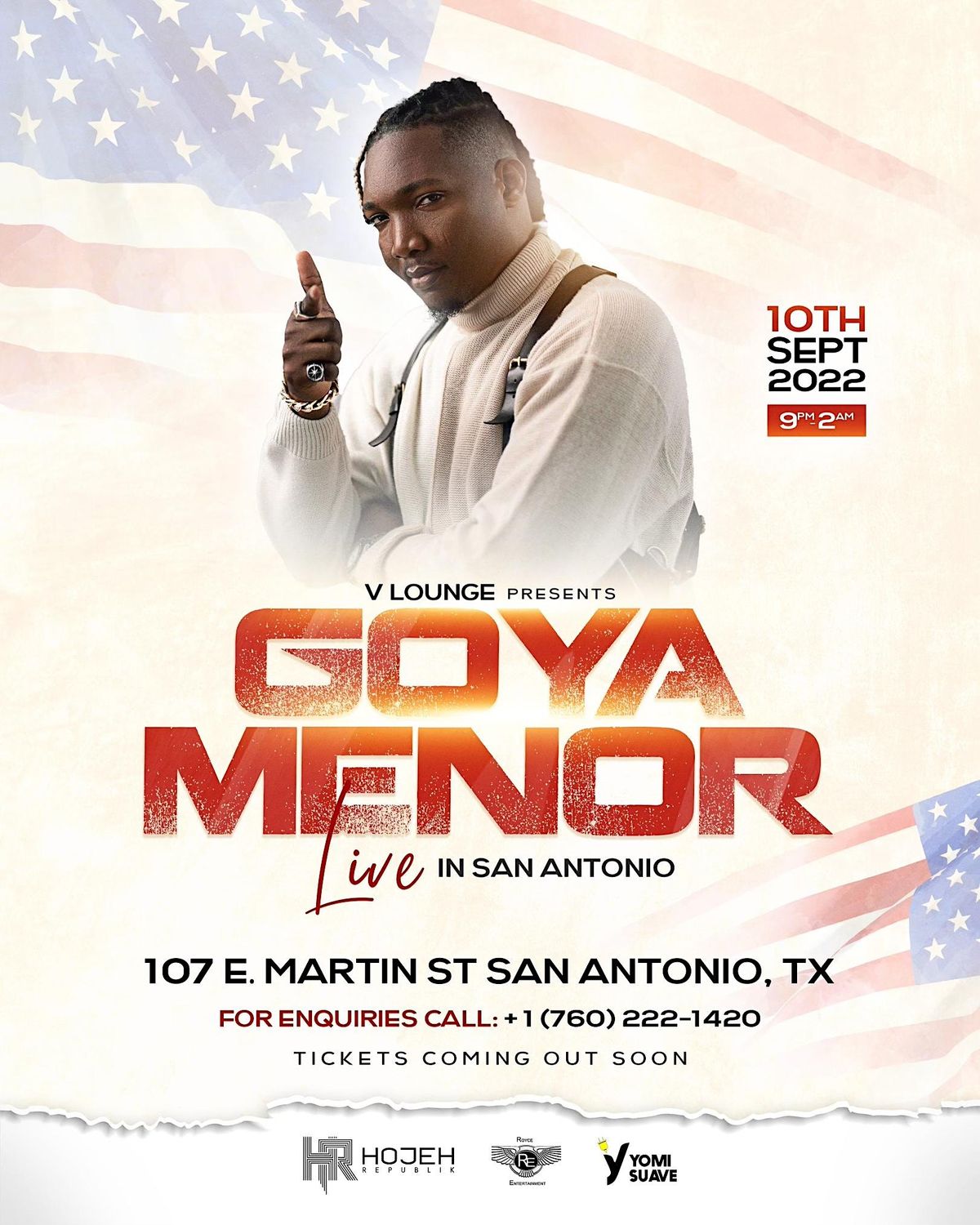 Goya Menor Live In San Antonio