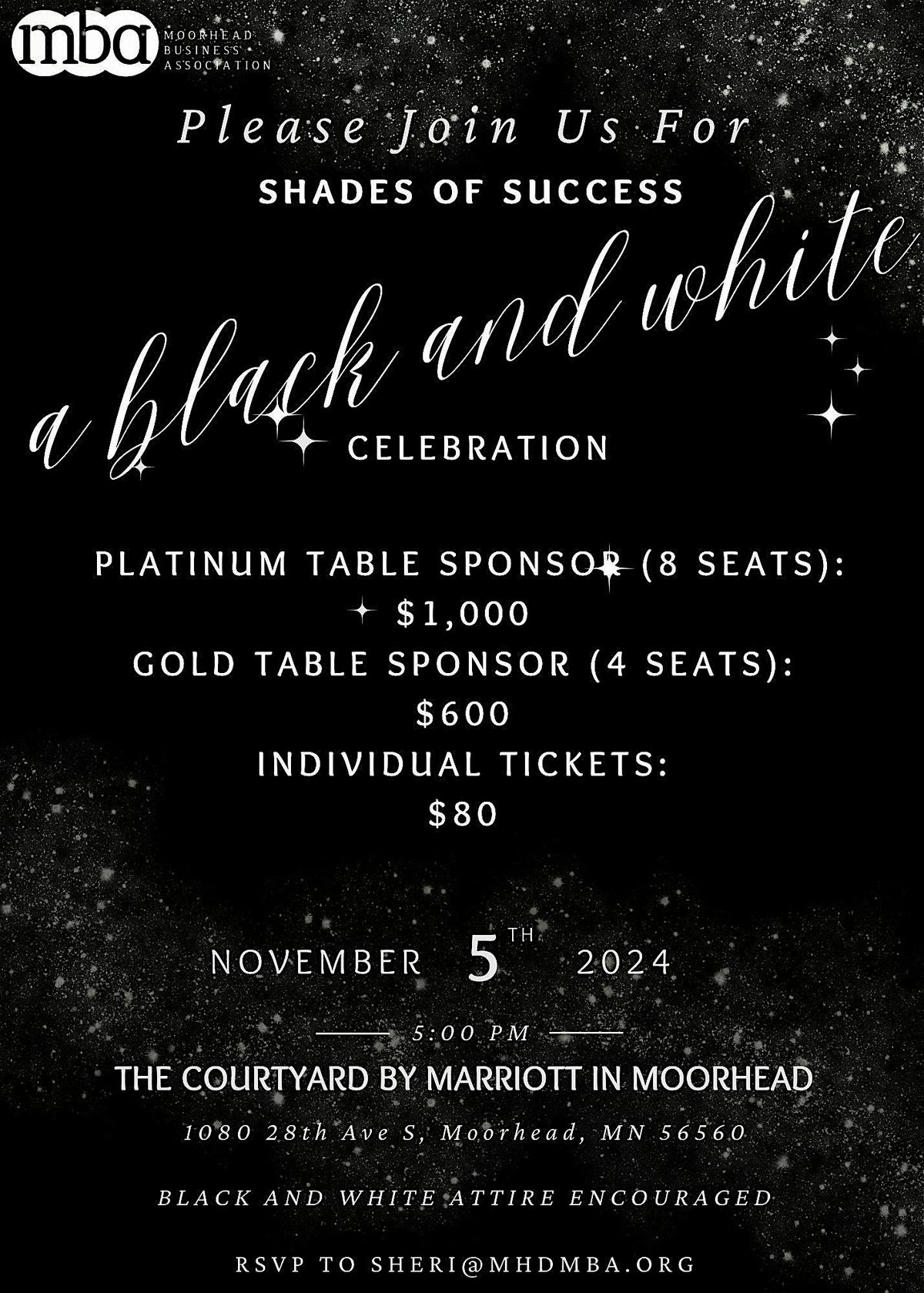 Shades of Success -Moorhead Business Association Annual Banquet