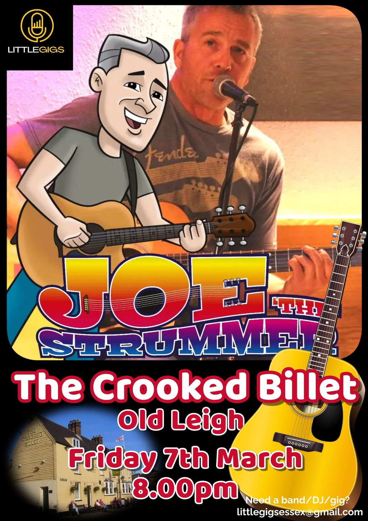 "Joe The Strummer" aka Joe Beer - Solo & Unplugged at The Crooked Billet, Old Leigh \ud83e\udd73