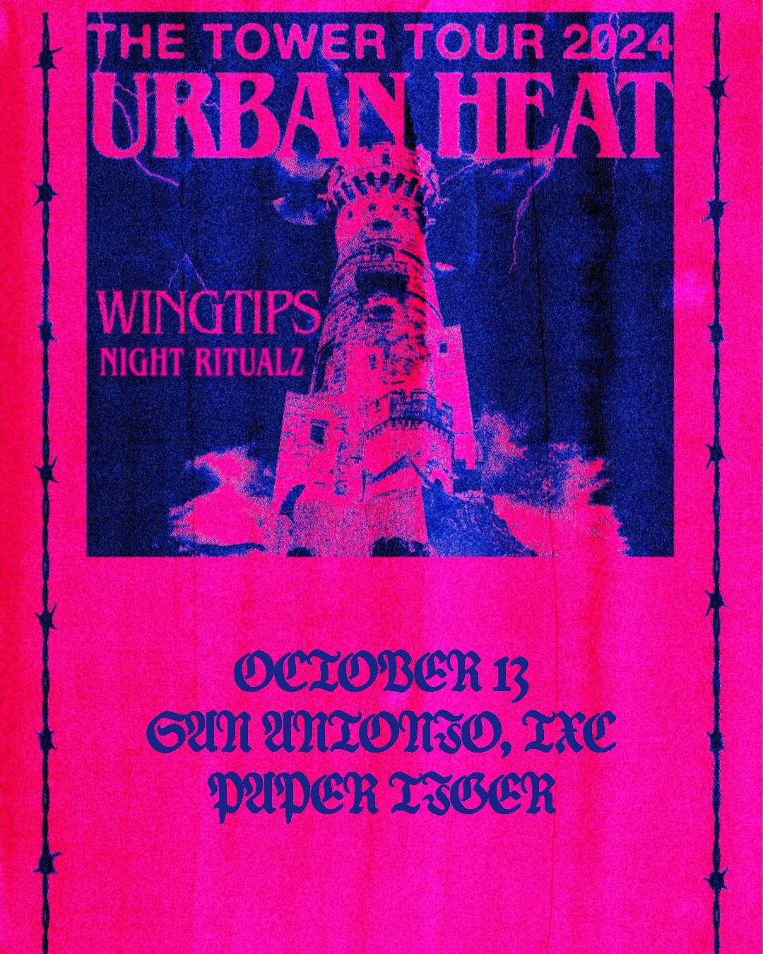 Urban Heat + Wingtips + Night Ritualz | San Antonio