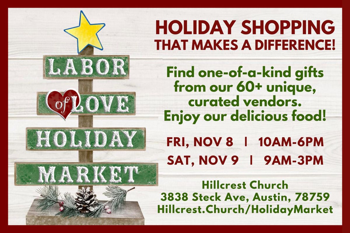 Labor of Love Holiday Market 