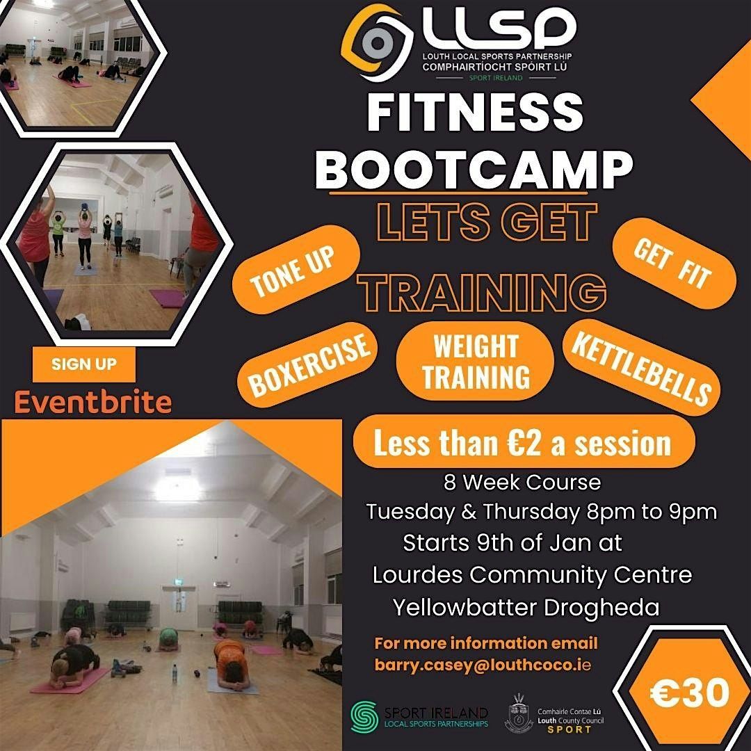 Fitness Bootcamp Drogheda -  Tues and Thurs 14th May '24 8pm