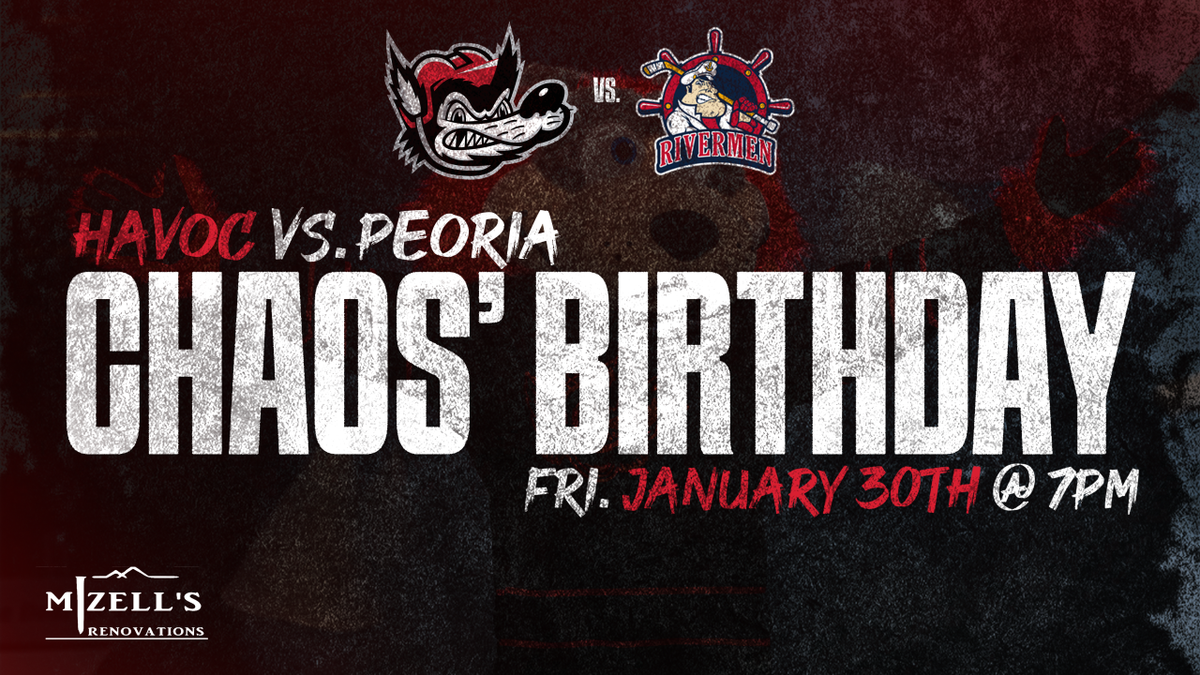 Parking Peoria Rivermen at Huntsville Havoc